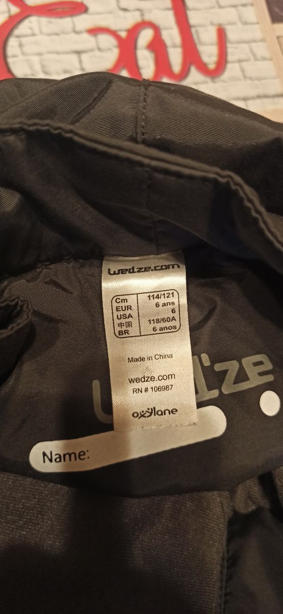 Pantalón de esquiar niños