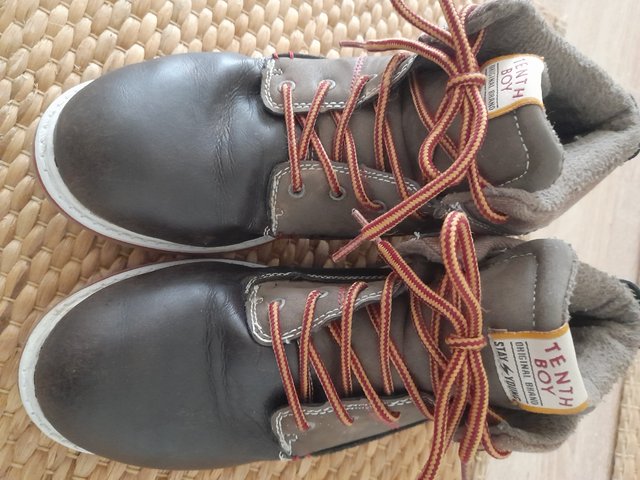 Botas invierno tipo niño marrones n°35