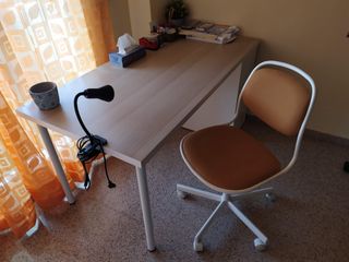 escritorio 160x60cm cajonera y silla 