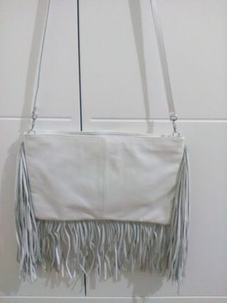 bolso de ZARA de piel auténtica