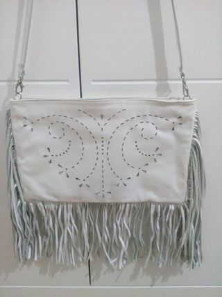 bolso de ZARA de piel auténtica