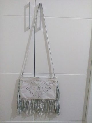 bolso de ZARA de piel auténtica