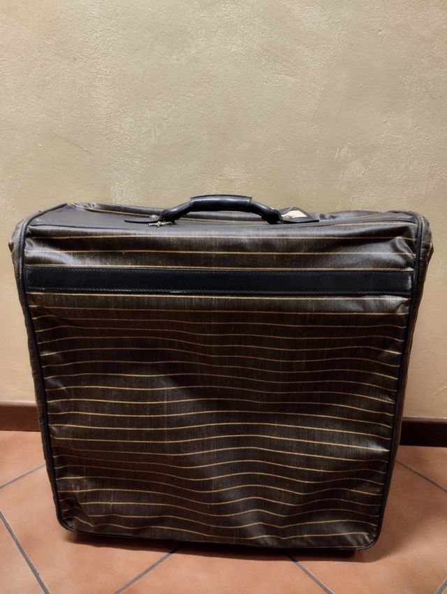 valigia porta abiti da viaggio vintage