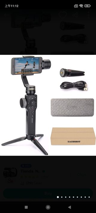 Zhiyun Smooth 4 Professional Gimbal Stabilizer for