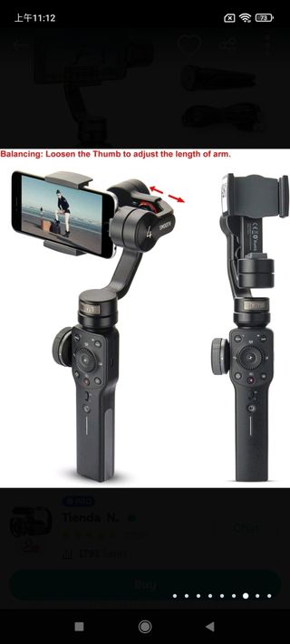 Zhiyun Smooth 4 Professional Gimbal Stabilizer for