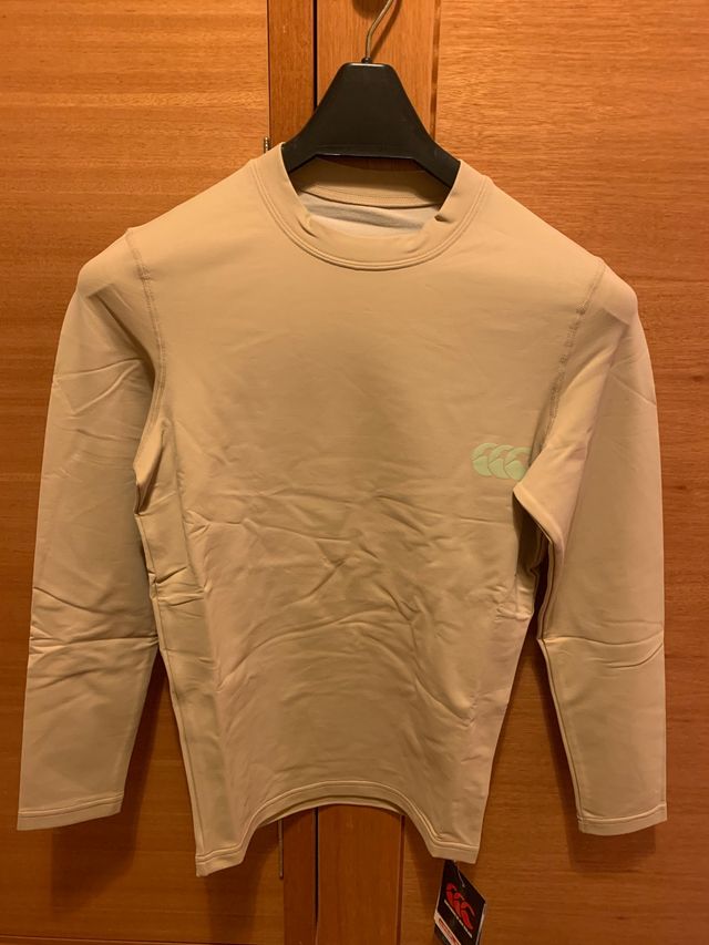 Camiseta Térmica Beige Talla XS Canterbury Nueva