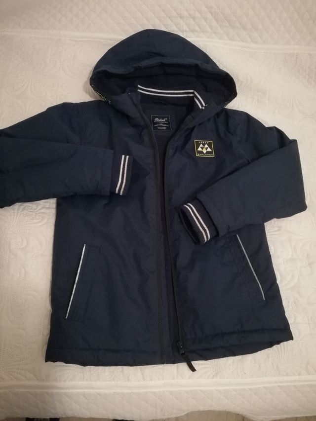 Parka azul talla 10