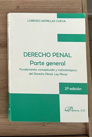 Manual/Libro Derecho Penal. Parte General