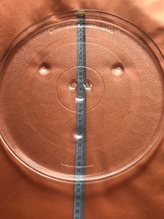 Plato bandeja para microondas