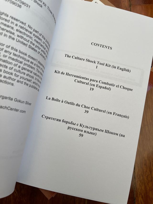 Manage Culture Shock/Combate Choque Cultural