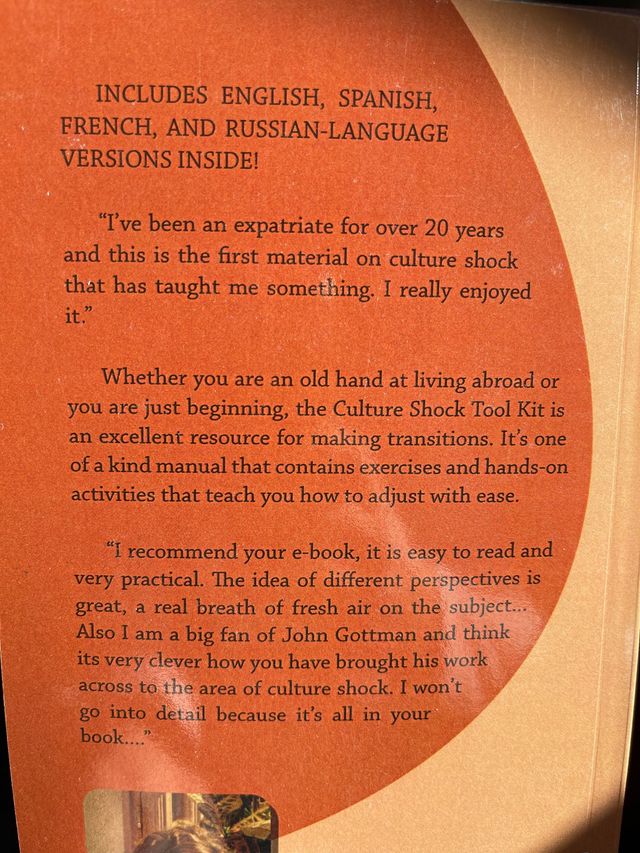 Manage Culture Shock/Combate Choque Cultural