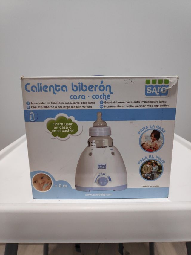 Calienta biberones casa y coche