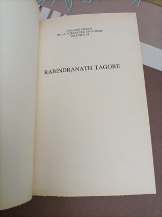 La casa y el mundo. Rabindranath Tagore.