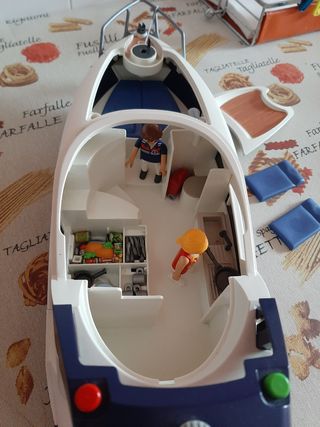 playmobil: yate de lujo