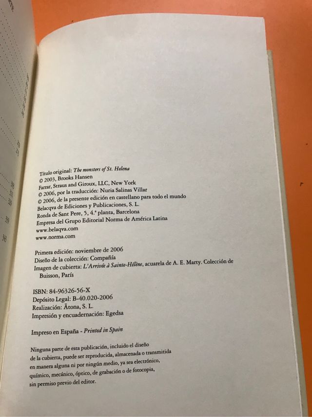 Los monstruos de Santa Elena