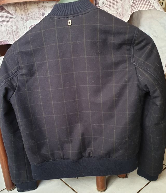 giubotto cotone e lana bimbo/a anni 12 blu