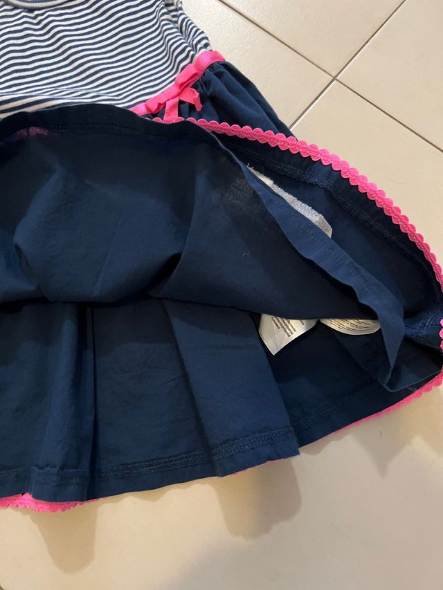 Lote vestidos algodon talla 12-18 meses