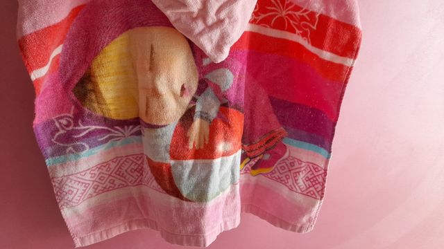 poncho accappatoio bimba