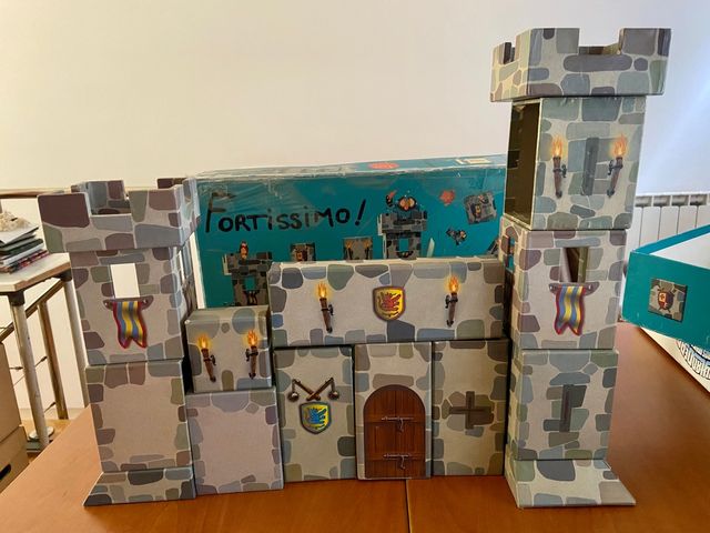 Antiguo juego construccion Fortissimo de Djeco.