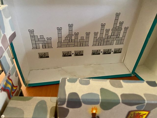 Antiguo juego construccion Fortissimo de Djeco.