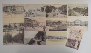 Estuche con  12 postales Almería del Siglo XIX