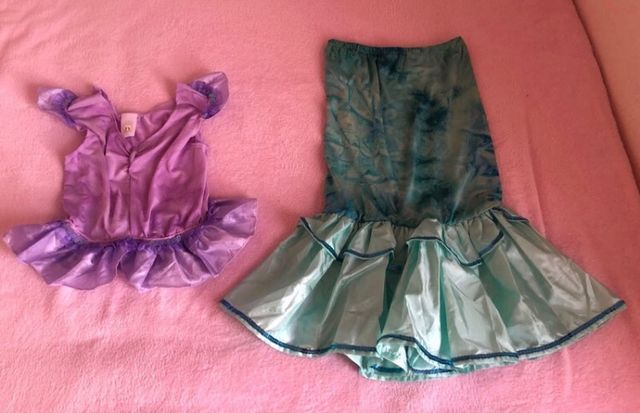 Disfraz Sirenita Little Adventures 3-5 años nuevo