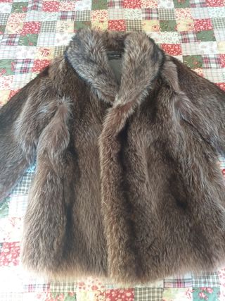 Abrigo de pieles