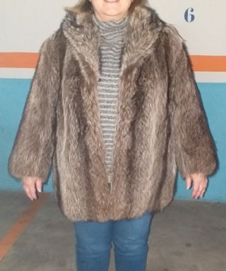 Abrigo de pieles