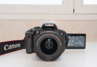 Cámara Canon más objetivos