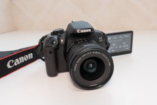 Cámara Canon más objetivos