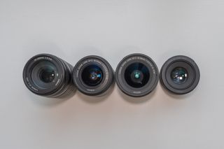 Cámara Canon más objetivos