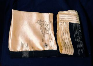 Chal de lana y seda.