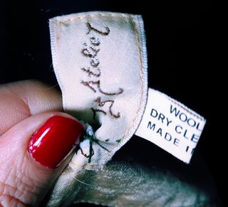 Chal de lana y seda.