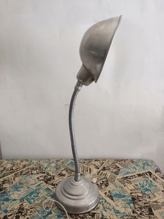 ANTIGUO FLEXO ALUMINIO AÑOS 50