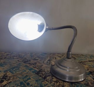 ANTIGUO FLEXO ALUMINIO AÑOS 50