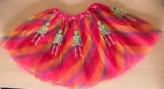 Tutú disfraz Halloween niña o mujer talla única