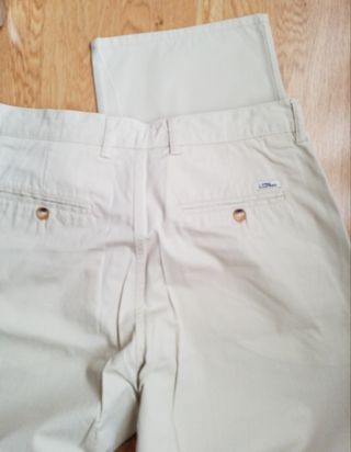 pantalón hombre estilo corte chino. talla 44