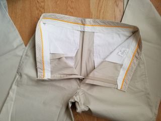 pantalón hombre estilo corte chino. talla 44