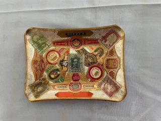 Cenicero de cristal años 50-60