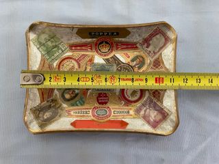 Cenicero de cristal años 50-60