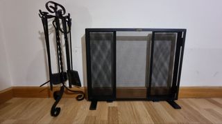 Salvachispas y juego de chimenea