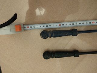 bastoni per tende in ferro battuto