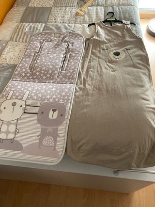 Saco de domir para bebés + Funda de carrito