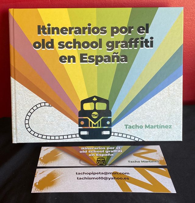 3 ejemplares libro Graffiti España