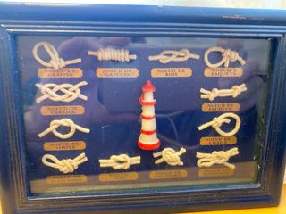 Cuadro con nudos marineros