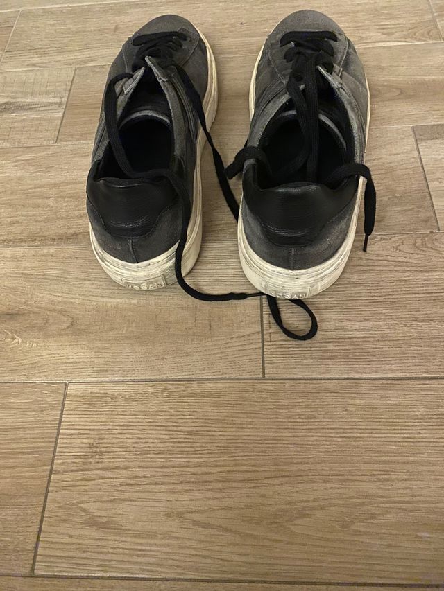 Scarpe Hogan invernali uomo effetto vintage