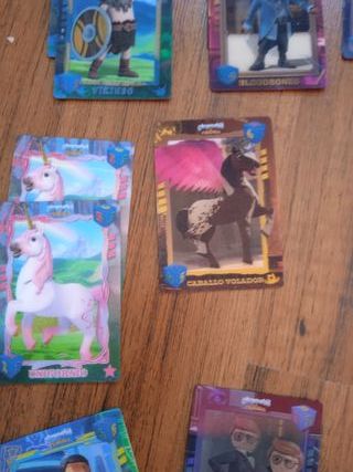 Lote 23 cartas Playmobil La Película