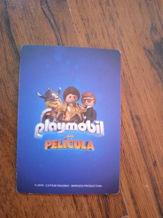 Lote 23 cartas Playmobil La Película
