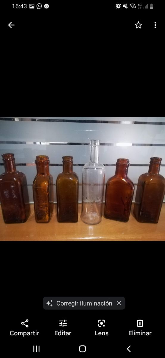 televisores y botellas antiguas lote