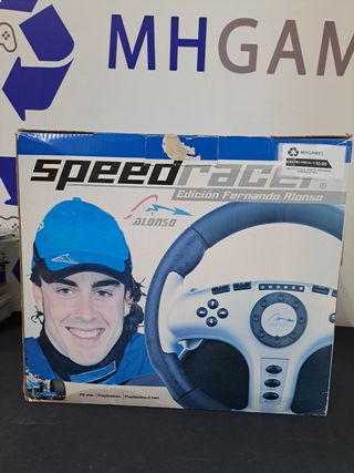 PS1 PS2 Volante Ardistel Speedracer Fernando Alons
